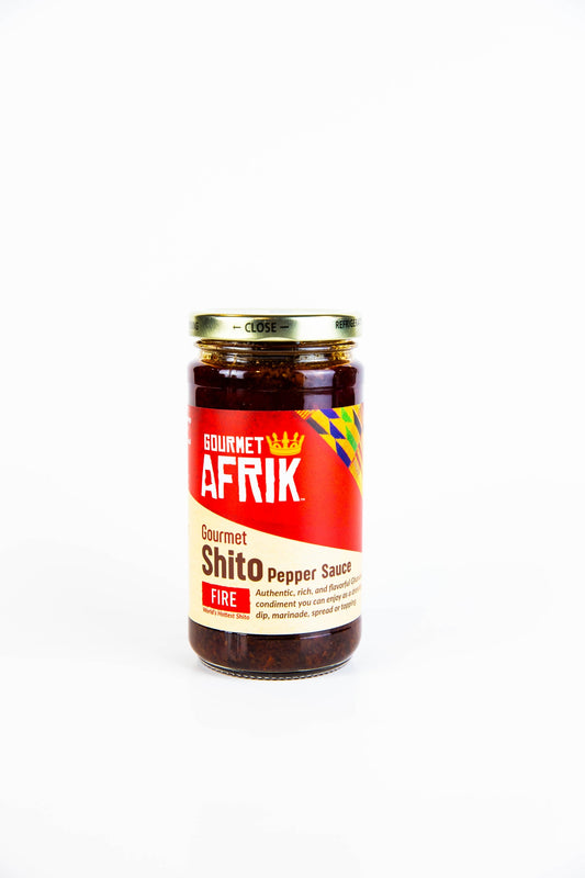 Gourmet AFRIK – Gourmet Shito Pepper Sauce (FIRE)