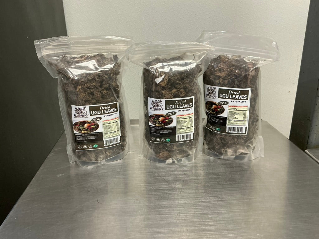 Momsy’s Dried Ugu Leaves – 2oz