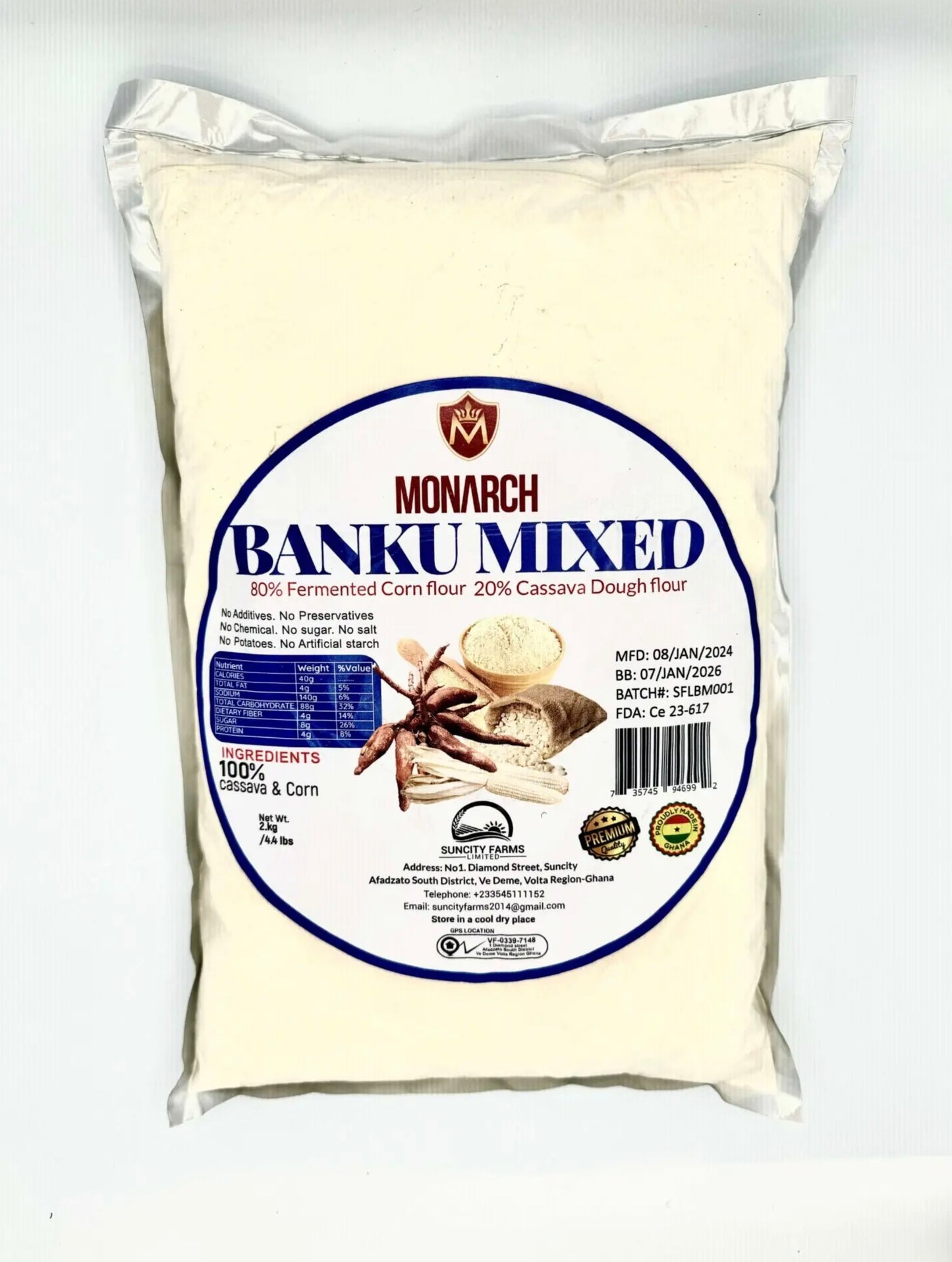 Monarch Banku Mix Flour