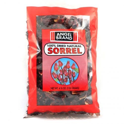 Angel Brand 100% Dried Natural Sorrel – 4oz (126g)
