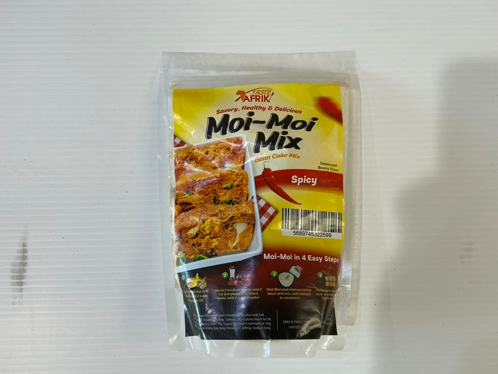 Taste Afrik Moi-Moi Mix – Spicy Bean Cake Mix