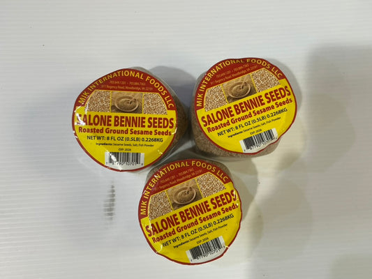 Salone Bennie Seeds – Roasted Ground Sesame Seeds