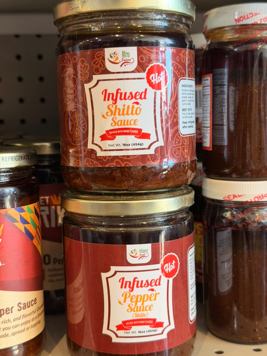 Afro Fusion Infused Shitto Sauce – Hot
