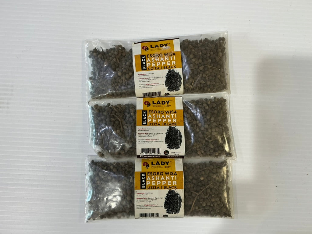 Lady Esoro Wisa Ashanti Pepper (Uziza / Black Pepper)
