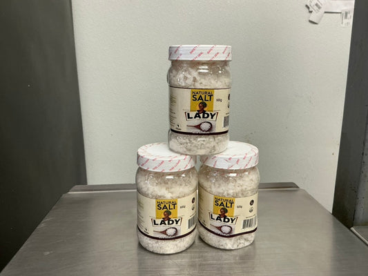 Lady Natural Salt – 500g Jar