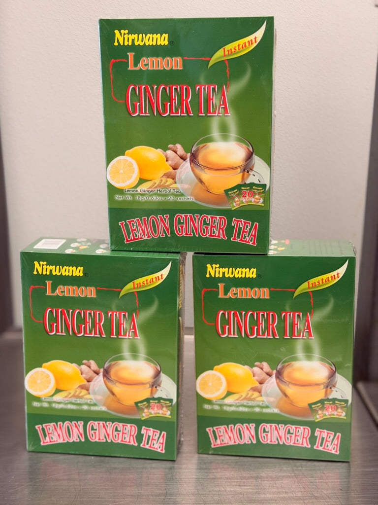 Nirwana Lemon Ginger Tea – 20 Sachets