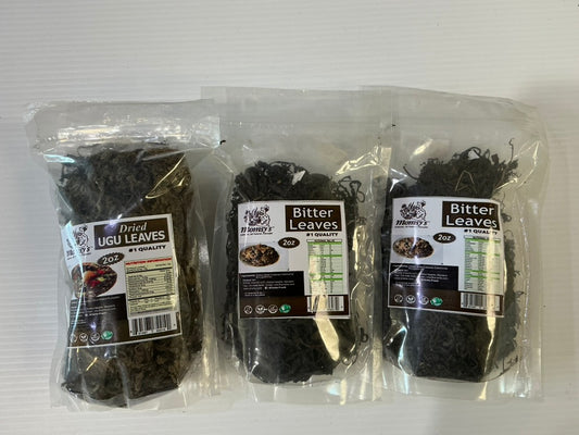 Momsy’s Dried Ugu Leaves – 2oz