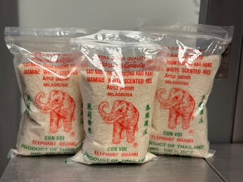 Elephant Brand Jasmine White Scented Rice