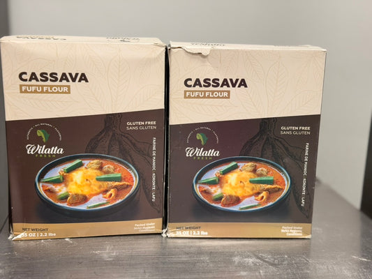 Wilatta Fresh Cassava Fufu Flour (Gluten Free)
