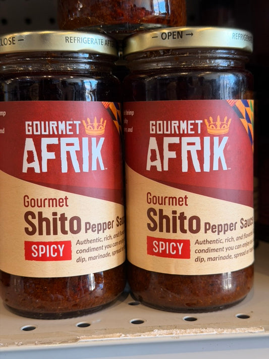 Gourmet AFRIK – Gourmet Shito Pepper Sauce (Spicy)