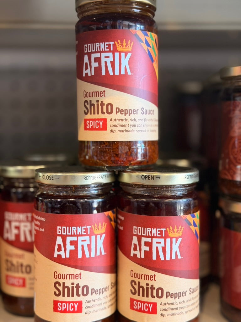 Gourmet AFRIK – Gourmet Shito Pepper Sauce (Spicy)