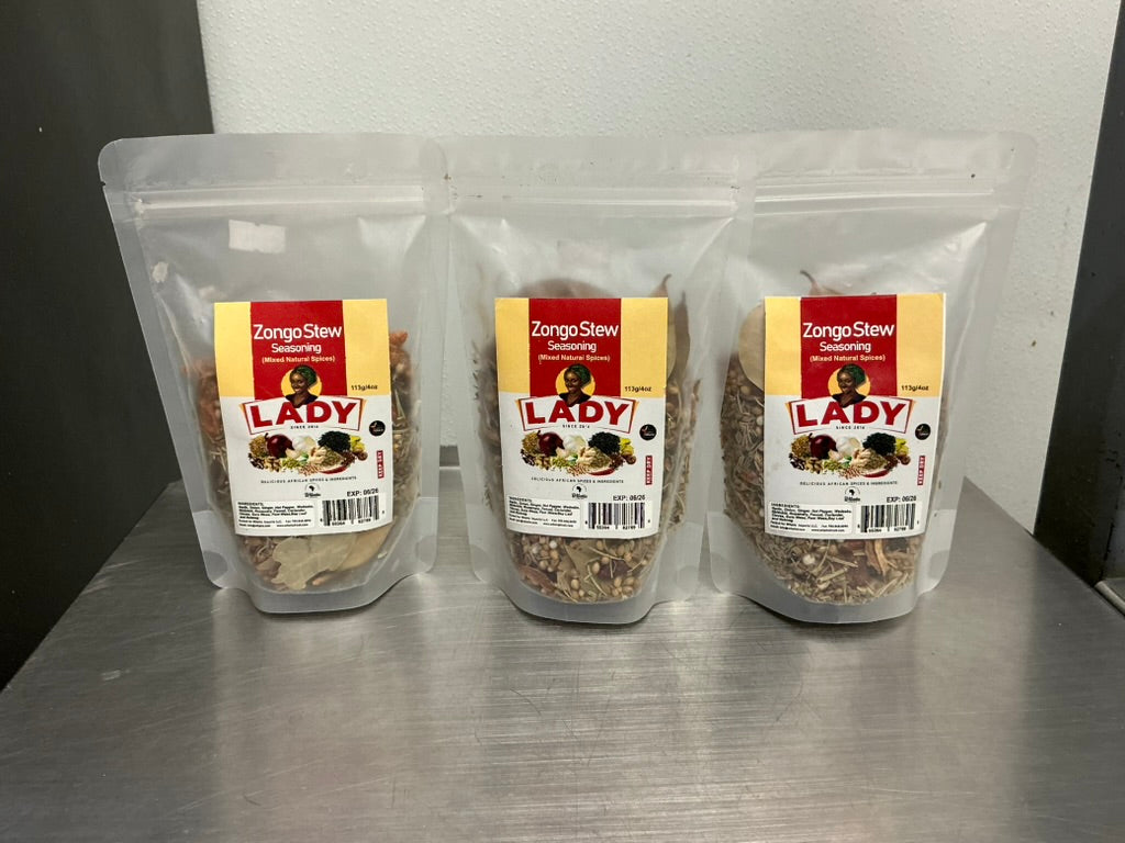 Lady's Zongo Stew Seasoning – Mixed Natural Spices